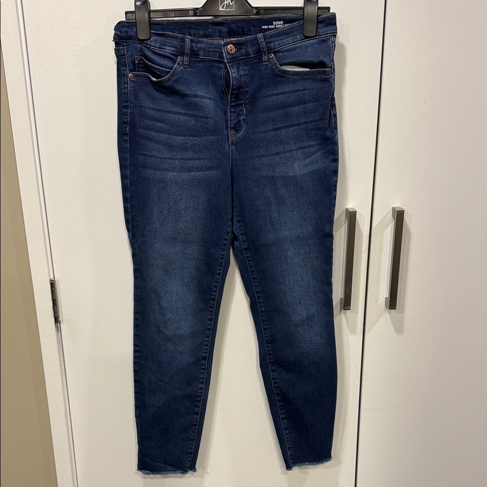 Soho Dark Blue Skinny Jeans